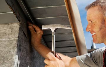 Duck Corner fascia installation