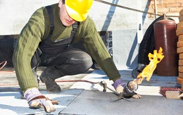 Duck Corner flat roof construction