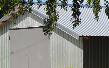 repairing Duck Corner metal garage roofing