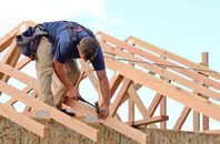 Duck Corner roof trusses
